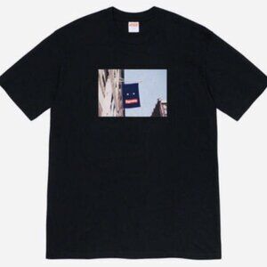 SUPREME Banner Tee Medium Black